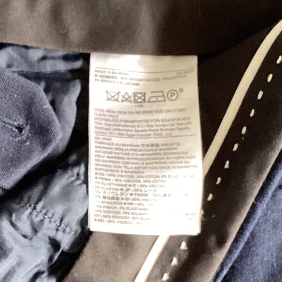 Banana Republic Navy Pant - 14 - Picture 4 of 5